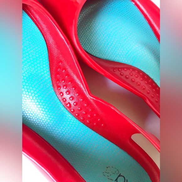 OkaB Slingback Rubber Closed Toe Sandals Size 7 - Picture 6 of 6